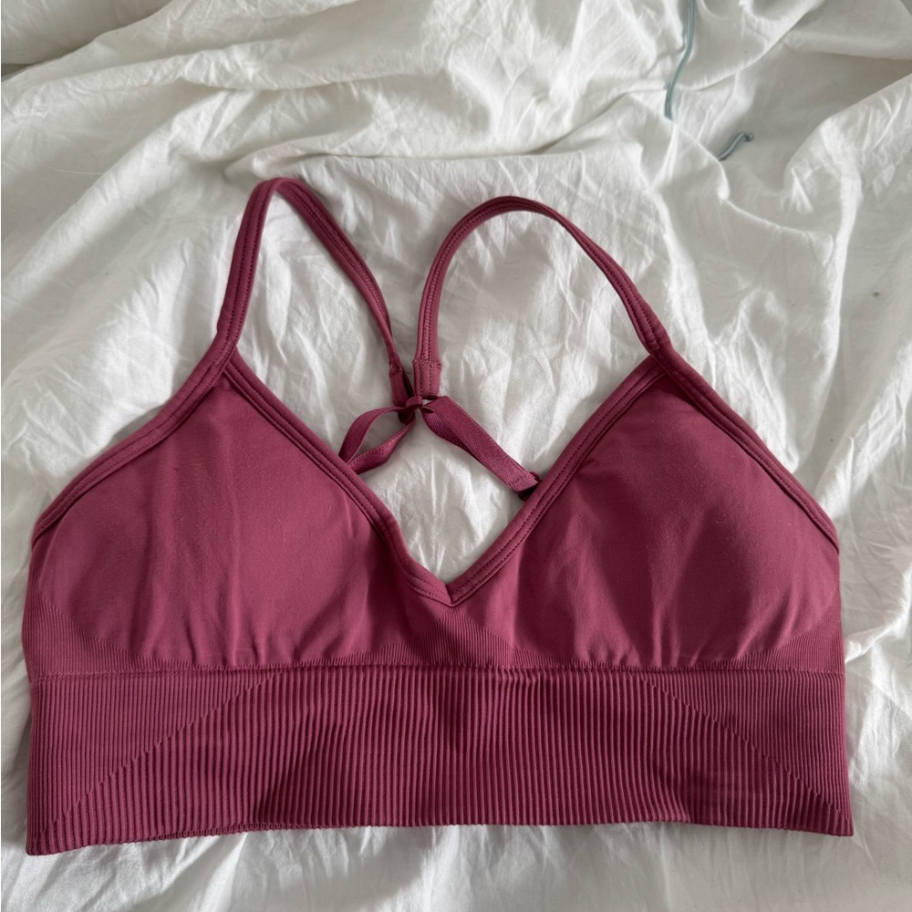 Lululemon Pink Sports bra, Size Small